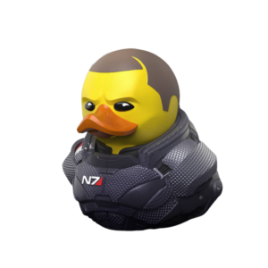 Official Mass Effect Commander Shepard TUBBZ Cosplaying Duck Collectable