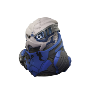 Official Mass Effect Garrus Vakarian TUBBZ Cosplaying Duck Collectable