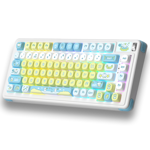 Magegee AIR75 Dog Themed, RGB, Blue Whale Switch, US