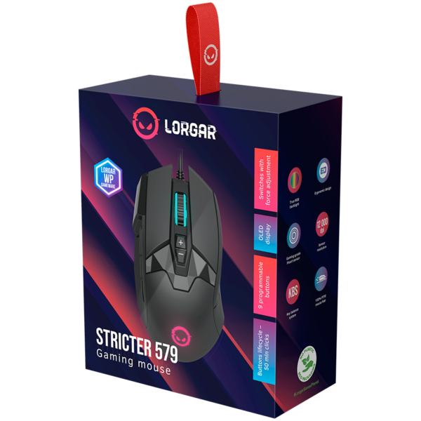 LORGAR Stricter 579, Черный