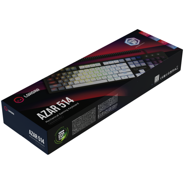 LORGAR Azar 514, Dream Switch, RU, Белый